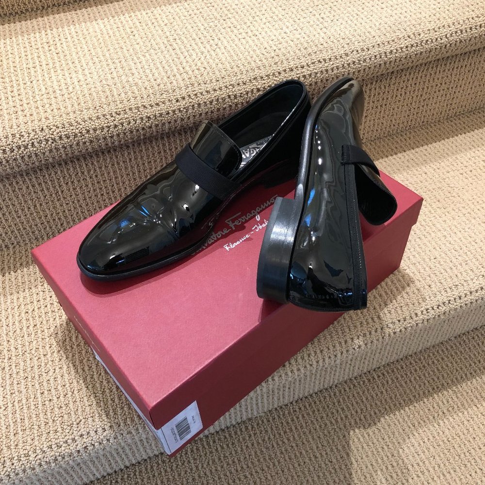 Salvatore Ferragamo Men's Tuxedo Shoes - worn once!